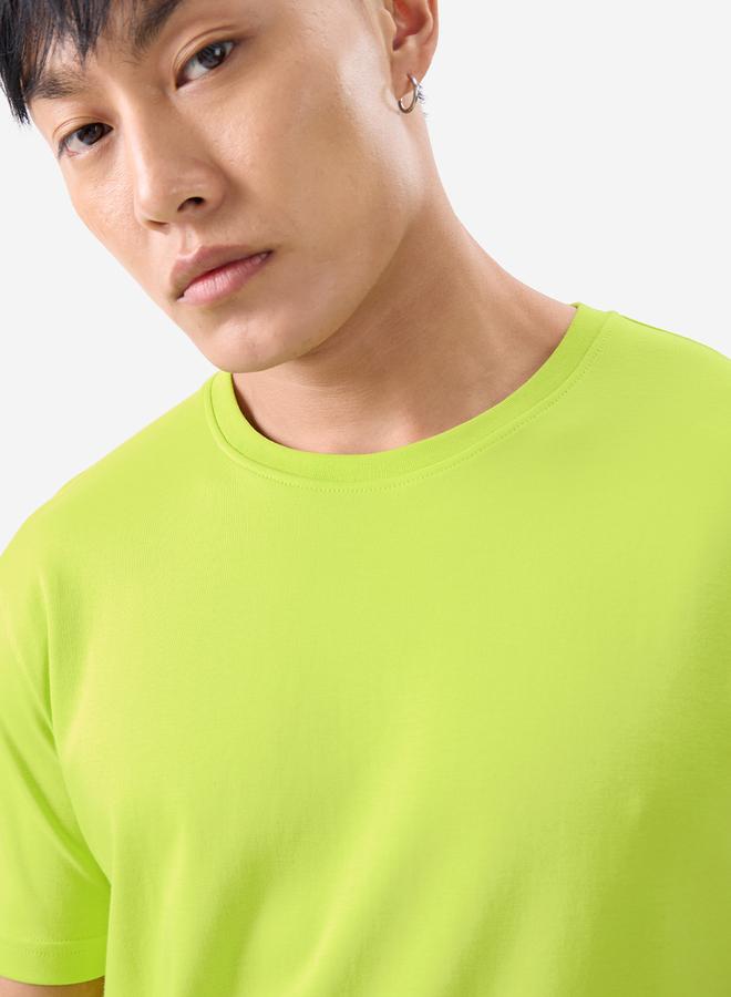 ذا سوليد ستور تيشيرت انترلوك سادة بأكمام قصيرة - Image 5